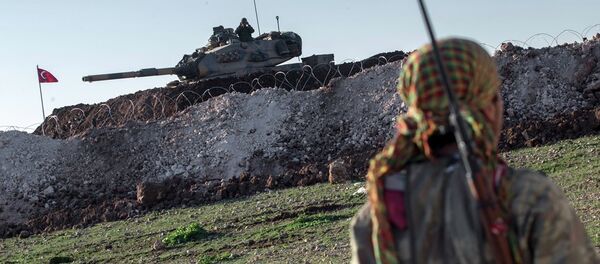 Suriye sınırında yaşanan gelişmeler - Sputnik Türkiye