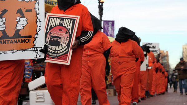 ABD - Guantanamo protestosu - Sputnik Türkiye