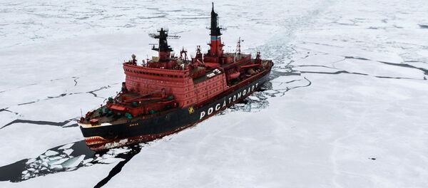 'Kara Kış 2015' isimli Arktik Araştırma Gezisi - Sputnik Türkiye