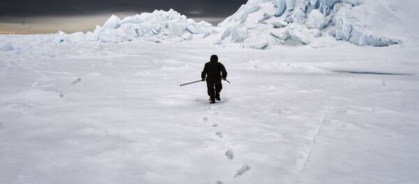 'Kara Kış 2015' isimli Arktik Araştırma Gezisi - Sputnik Türkiye