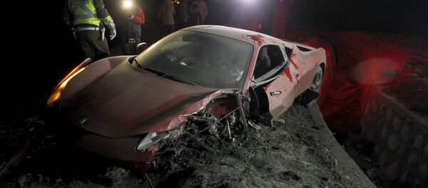 Ferrarisi parçalanan Arturo Vidal tutuklandı - Sputnik Türkiye