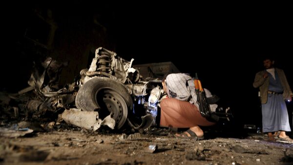 Yemen'in başkenti Sana'da bombalı saldırı - Sputnik Türkiye