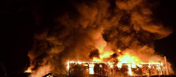 Kocaeli patlama, yangın - Sputnik Türkiye