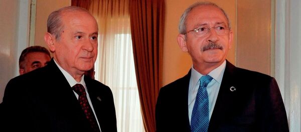 CHP Genel Başkanı Kemal Kılıçdaroğlu- MHP lideri Devlet Bahçeli - Sputnik Türkiye