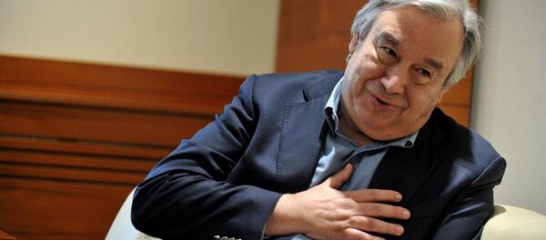 Birleşmiş Miletler Mülteciler Yüksek Komiseri (BMMYK) Antonio Guterres - Sputnik Türkiye