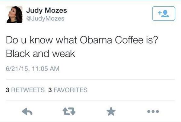 Tweet'inde Obama Kahvesi nedir biliyor musunuz? Siyah ve hafif yazan Nir-Mozes, tepkiler üzerine mesajı silip özür diledi.  - Sputnik Türkiye