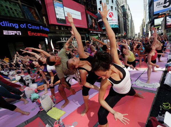 Uluslararası Yoga Günü - Sputnik Türkiye