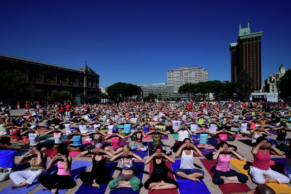 Uluslararası Yoga Günü - Sputnik Türkiye