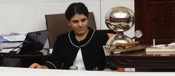 Dilek Öcalan, Başkanlık Divanı'nda - Sputnik Türkiye
