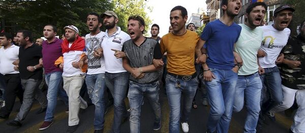 Ermenistan'da protesto gösterisi - Sputnik Türkiye