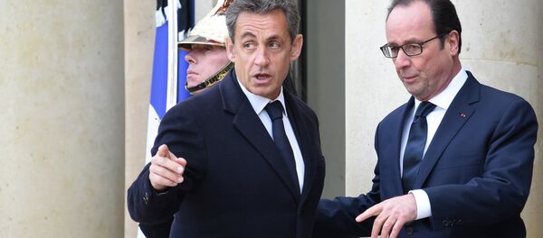 Nicolas Sarkozy-François Hollande - Sputnik Türkiye