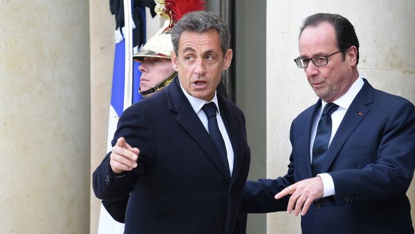 Nicolas Sarkozy-François Hollande - Sputnik Türkiye