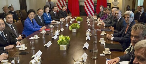 ABD-Çin Stratejik ve Ekonomik Diyalog Toplantısı ABD-Çin Stratejik ve Ekonomik Diyalog Toplantısı - Sputnik Türkiye