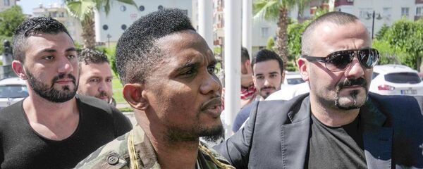 Samuel Eto'o sağlık kontrolünden geçti - Sputnik Türkiye