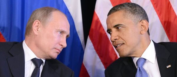 Vladimir Putin - Barack Obama - Sputnik Türkiye
