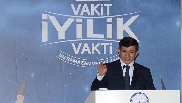 Türkiye Başbakanı Ahmet Davutoğlu - Sputnik Türkiye