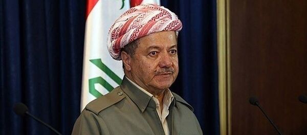 Irak Kürt Bölgesel Yönetimi (IKBY) Başkanı Mesud Barzani - Sputnik Türkiye