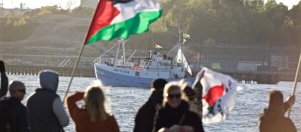 3. Gazze'ye Özgürlük Filosu - Sputnik Türkiye