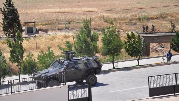 Suriye sınırında güvenlik önlemleri - Sputnik Türkiye