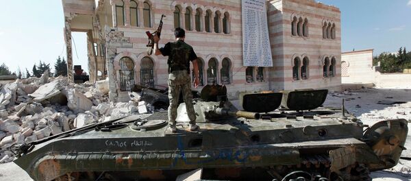 Suriye - Azaz - ÖSO - Sputnik Türkiye