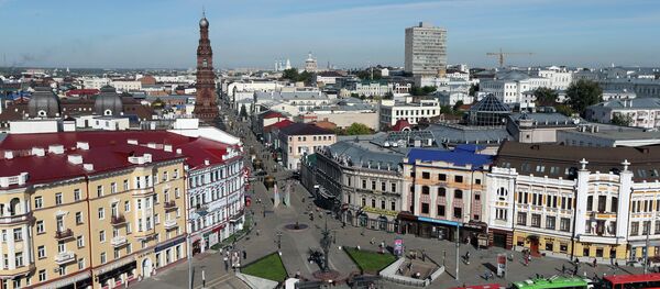 Kazan'daki Baumana caddesi Kazan'daki Baumana caddesi - Sputnik Türkiye