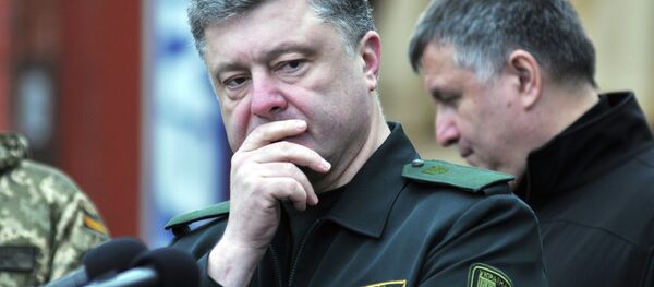 Ukrayna  Devlet Başkanı Pyotr Poroşenko - Sputnik Türkiye