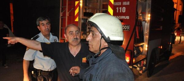 Bursa yangın, Suriyeli aile - Sputnik Türkiye