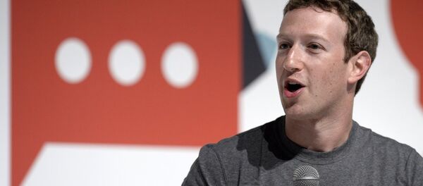 Facebook'un kurucusu Mark Zuckerberg - Sputnik Türkiye
