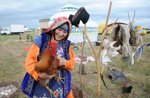 Troitsk'te Sabantuy Bayramı - Sputnik Türkiye