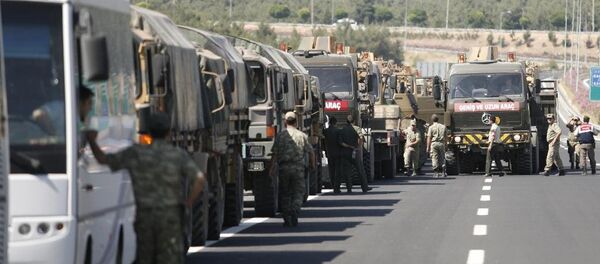 Suriye sınırındaki askeri önlemler - Sputnik Türkiye