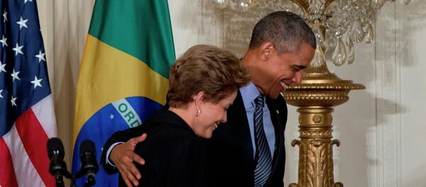 Dilma Rousseff-Barack Obama - Sputnik Türkiye