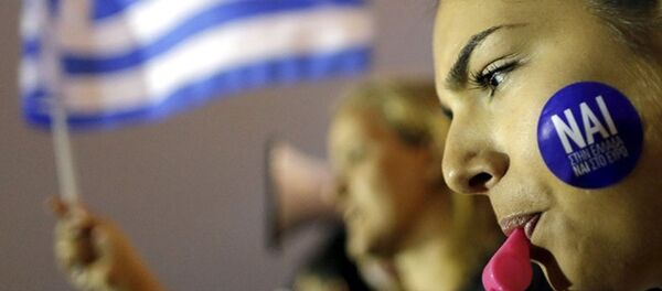 Yunanistan'da kritik referandum - Sputnik Türkiye