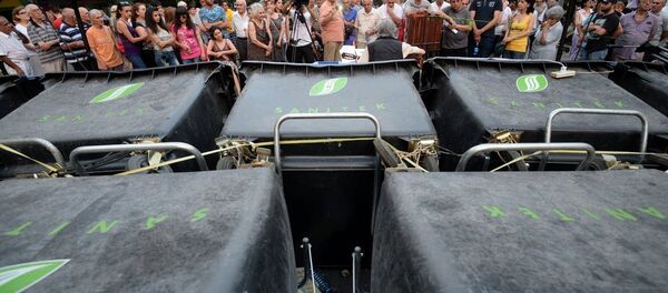 Ermenistan'da elektrik protestosu - Sputnik Türkiye