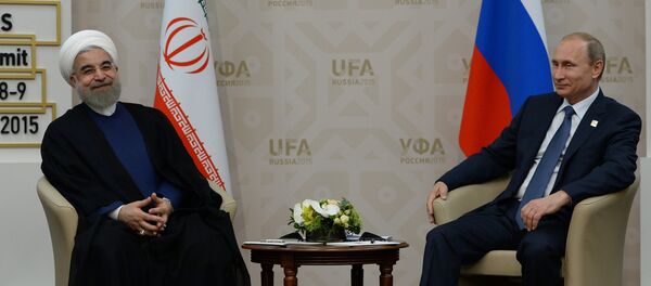 Vladimir Putin - Hasan Ruhani - Sputnik Türkiye