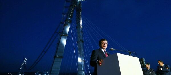 Başbakan Ahmet Davutoğlu - Sputnik Türkiye