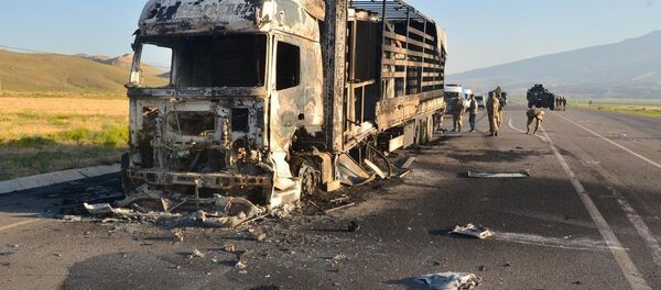 Ağrı'daki terör saldırısı - Sputnik Türkiye