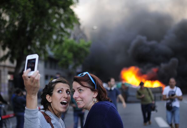 Selfie çılgınlığı - Sputnik Türkiye