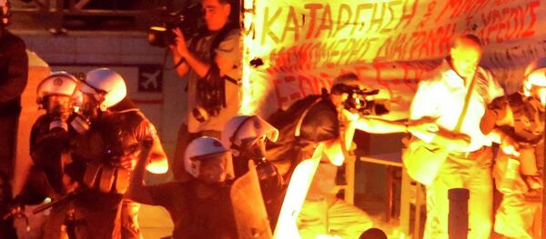 Atina, Yunanistan, protesto - Sputnik Türkiye