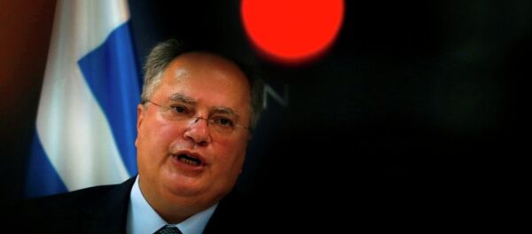 Yunanistan Dışişleri Bakanı Nikos Kotzias - Sputnik Türkiye