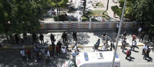 Suruç'ta patlama - Sputnik Türkiye