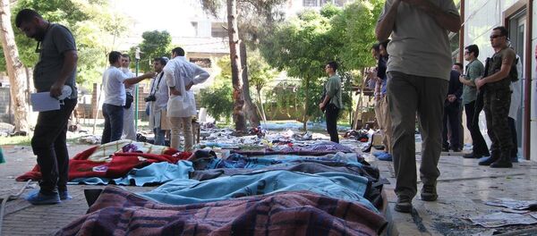 Suruç'ta terör saldırısı - Sputnik Türkiye