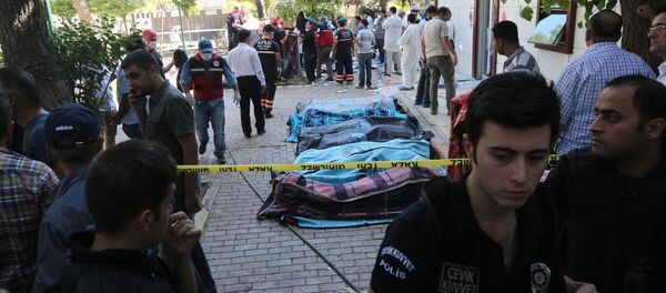 Suruç'ta terör saldırısı - Sputnik Türkiye