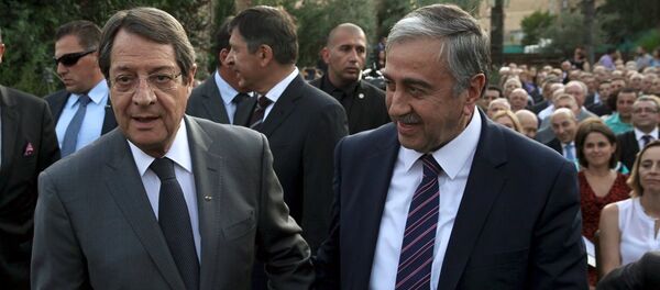 Akıncı ve Anastasiadis - Sputnik Türkiye