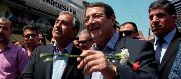 Akıncı ve Anastasiadis - Sputnik Türkiye