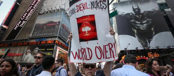 New York nükleer protestosu - Sputnik Türkiye