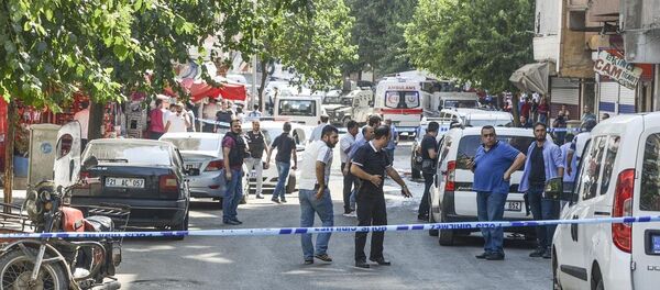 Diyarbakır'da polise saldırı - Sputnik Türkiye