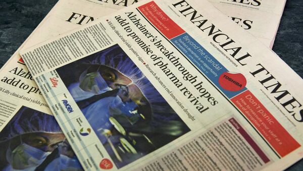 Financial Times gazetesi - Sputnik Türkiye