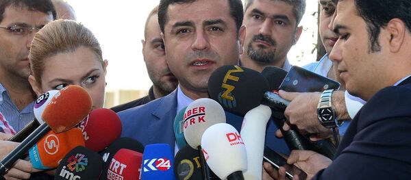 HDP Eş Genel Başkanı Selahattin Demirtaş HDP Eş Genel Başkanı Selahattin Demirtaş - Sputnik Türkiye