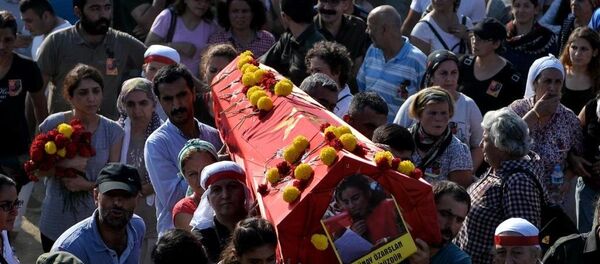 Günay Özarslan cenaze - Sputnik Türkiye