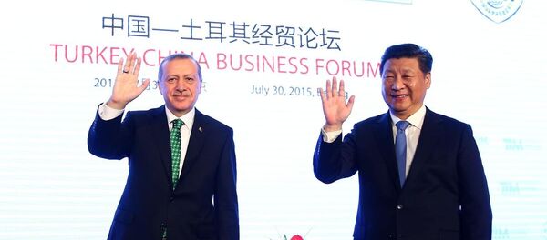 Recep Tayyip Erdoğan & Şi Cinping - Sputnik Türkiye